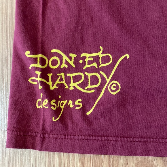 ❤️ Ed Hardy by Christian Audigier Eagle Tee Size Large NWOT - Picture 10 of 12